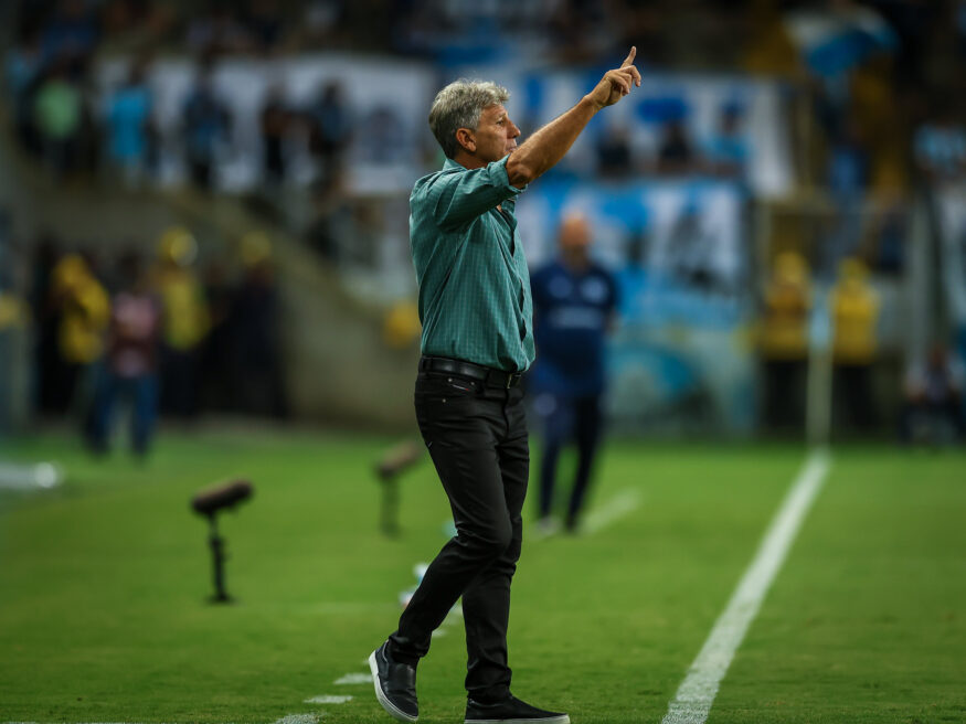 Renato Portaluppi, técnico do Grêmio