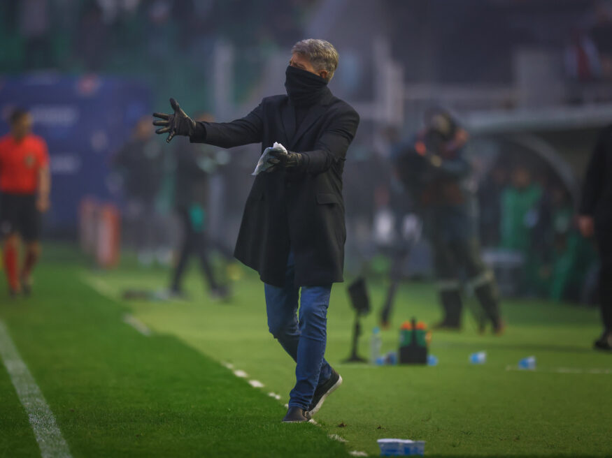 Renato Portaluppi, técnico do Grêmio