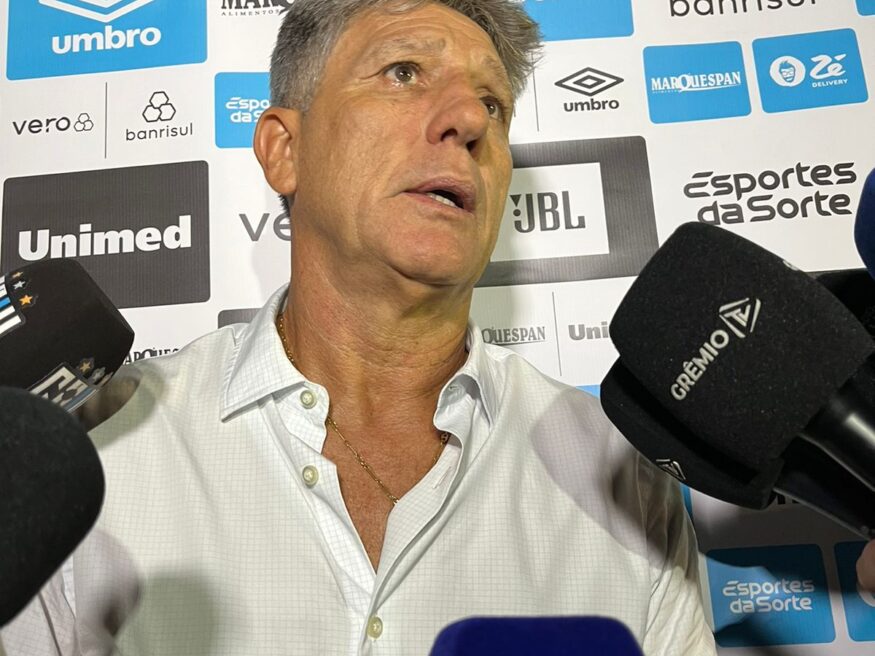 Renato Portaluppi, técnico do Grêmio