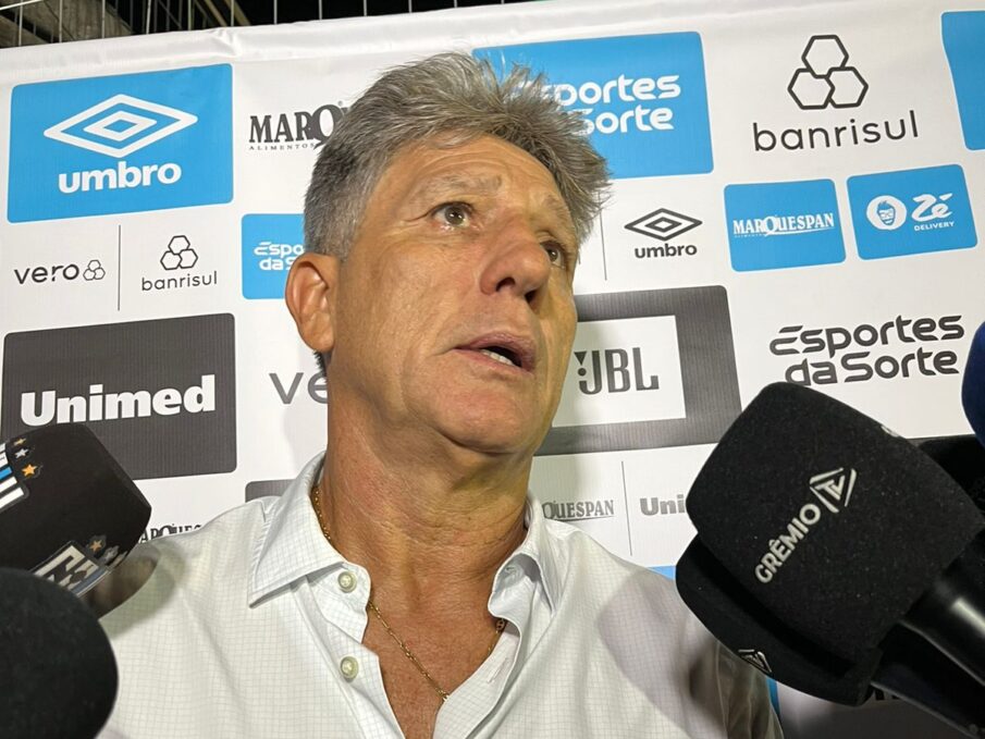 Renato Portaluppi, técnico do Grêmio