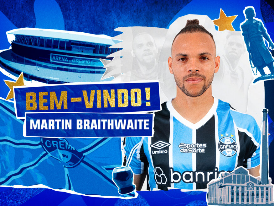 Grêmio acertou com Braithwaite