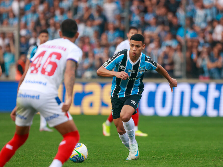 Grêmio está vendendo Gustavo Nunes