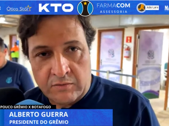 Presidente do Grêmio descartou Pedro Raul