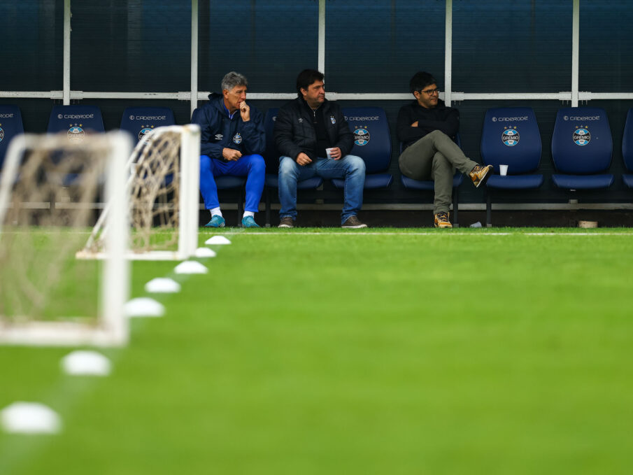 Grêmio teve novidade no treino