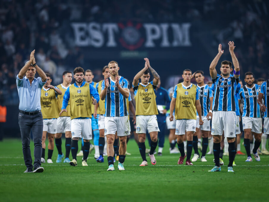 Grupo de jogadores do Grêmio