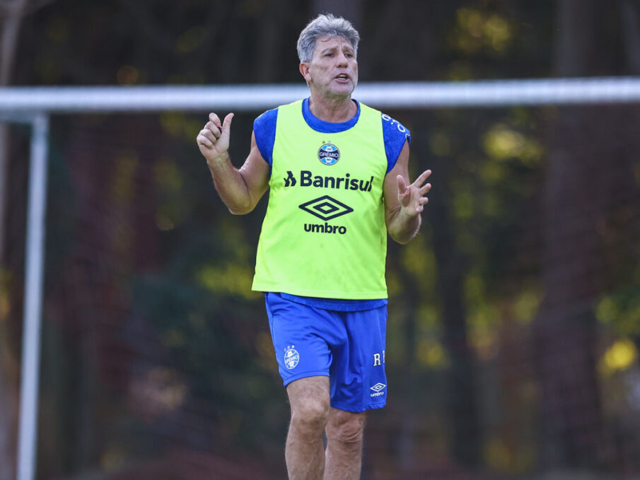 Renato Portaluppi, técnico do Grêmio