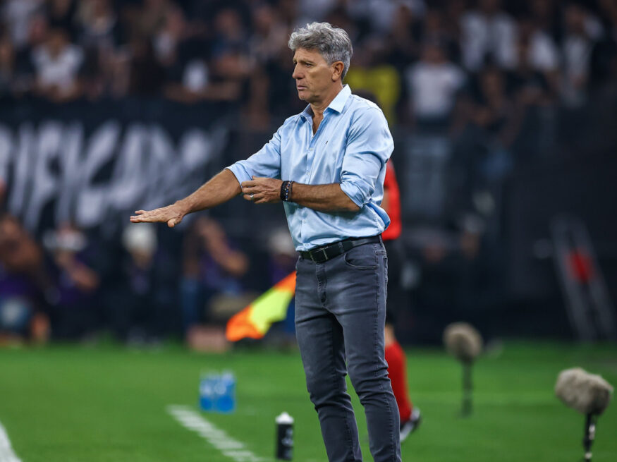 Renato Portaluppi, técnico do Grêmio