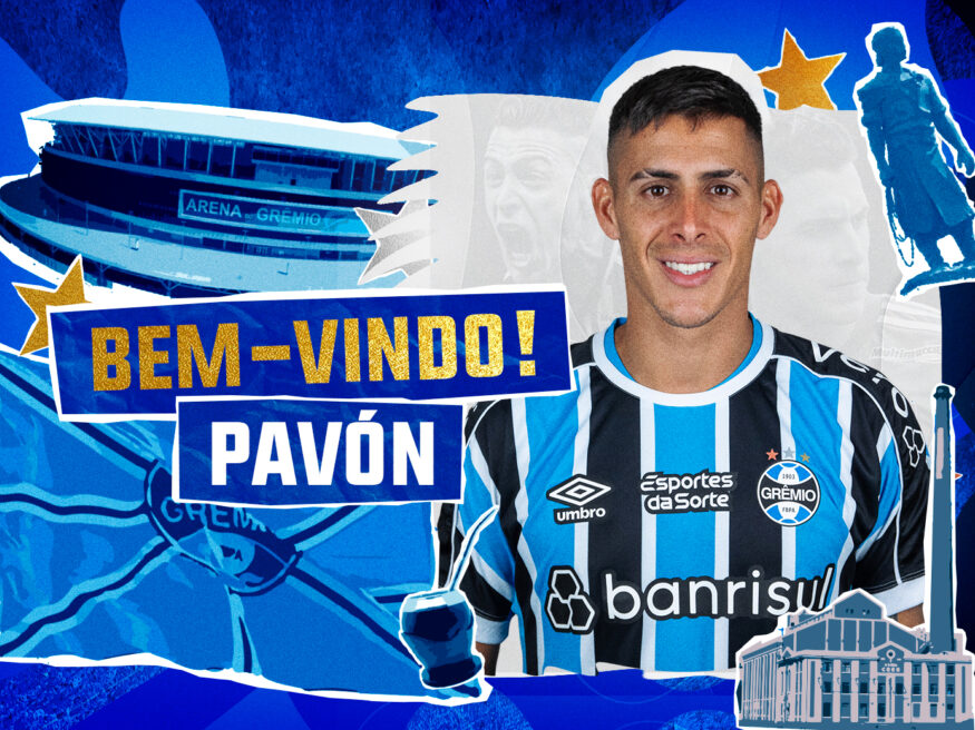 Grêmio anunciou Pavón