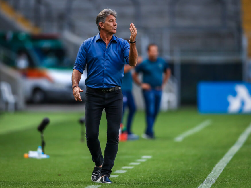 Renato em campo pelo Grêmio