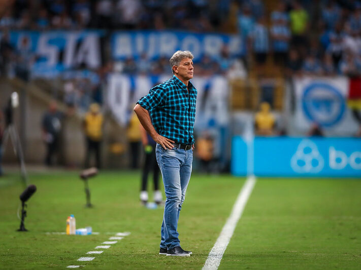 Renato Portaluppi, técnico do Grêmio