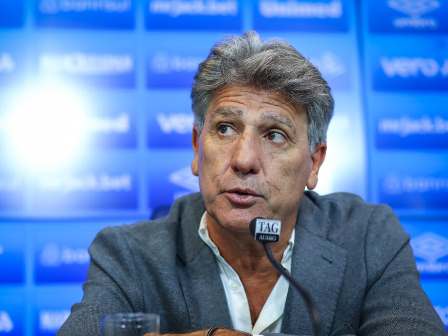 Renato Portaluppi, técnico do Grêmio