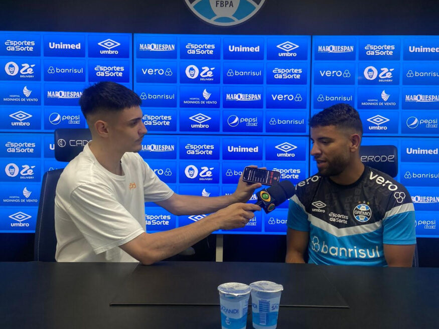 Pepê é titular do Grêmio